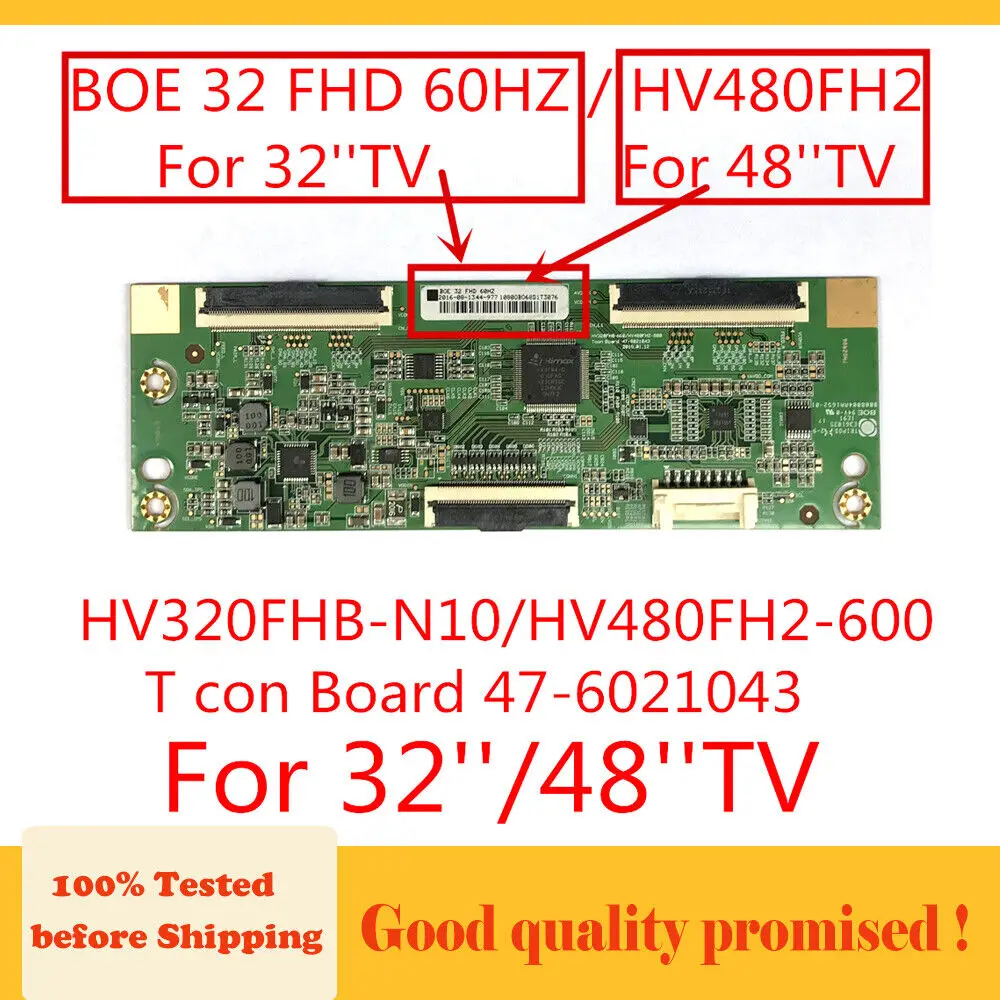 

For HV320FHB-N10 HV480FH2-600 Tcon Board 47-6021043 Logic Board TV Replacement Board