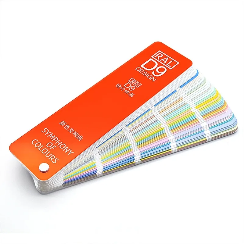 

Оригинальная цветная карта RAL D9, дизайнерская версия, выбранная стандартная цветная карта 290 цветов s, европейский стандарт
