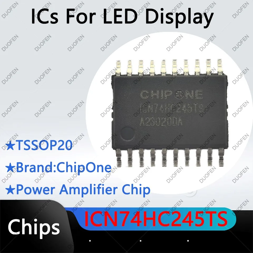 

Светодиодные чипы ICN74HC245TS
