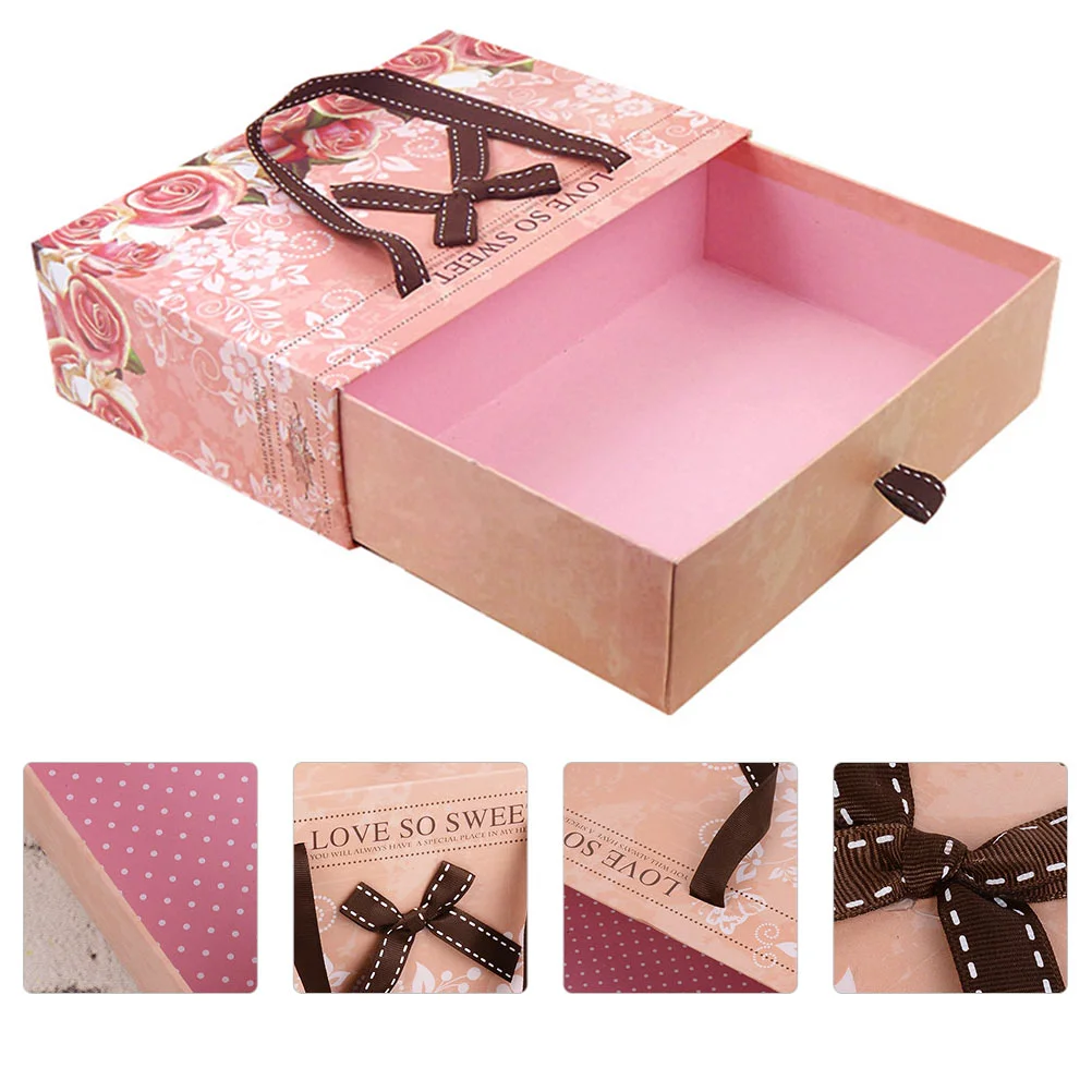 

Clothing Gift Box Container Floral Paper Cups Biscuit Cardboard Cake Containers