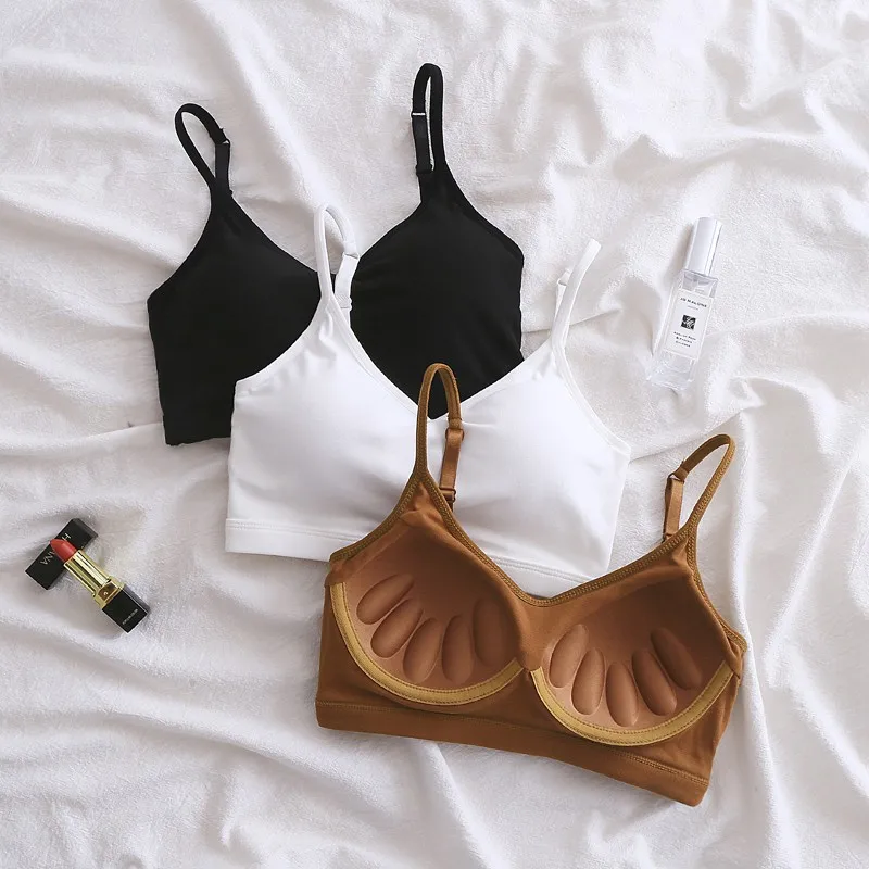 Топ-Труба Женский бесшовный с чашками пуш-ап