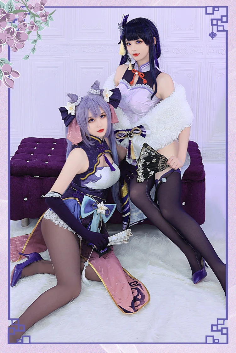 

Аниме игра Genshin Impact Beelzebul Хэллоуин Карнавал ролевые игры Костюм Полный комплект