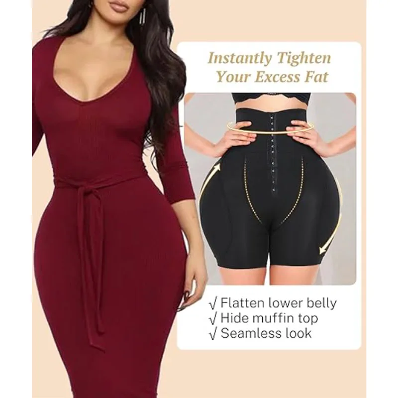 GUUDIA крючок для живота мягкая подушка усилитель бедер Fajas Colombianas корректирующее