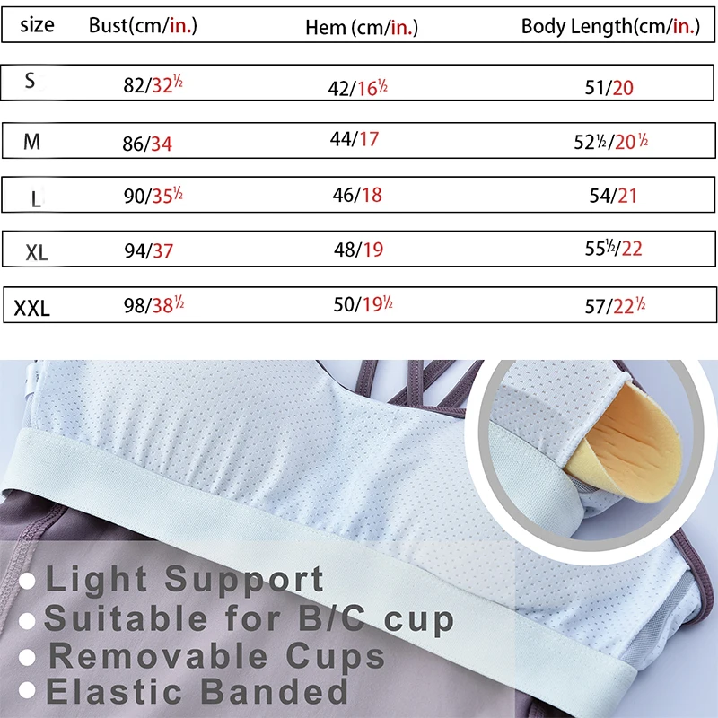 Yoga Tank Top Women Running Built in Shelf Bra Sports Compression Strappy Back Activewear Fitness Sleeveless Workout Tops