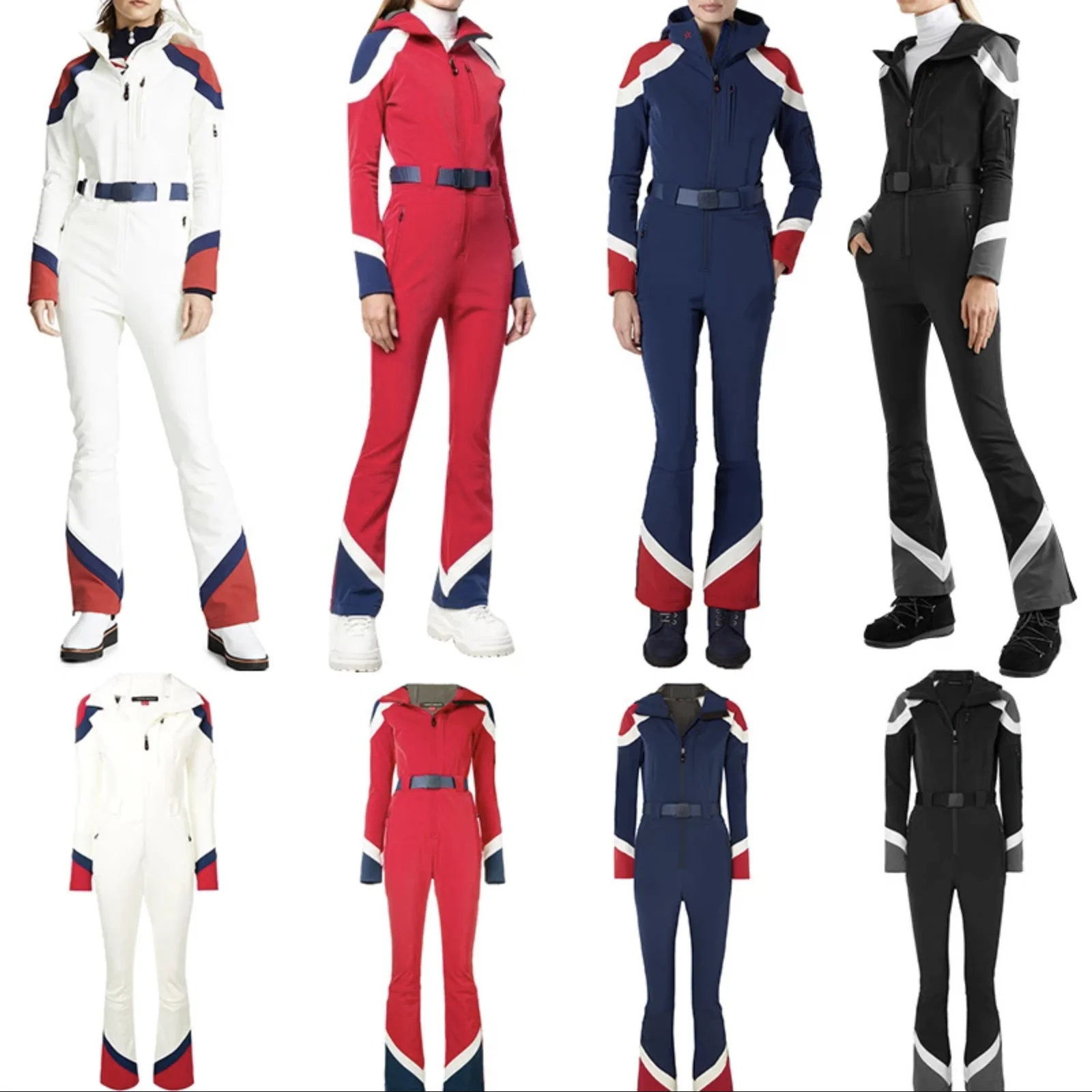 

Комбинезон Showtime Dmt с завышенной талией, широкий лыжный костюм, интегрированный комбинезон, женский лыжный костюм, плотная легкая лыжная оде...