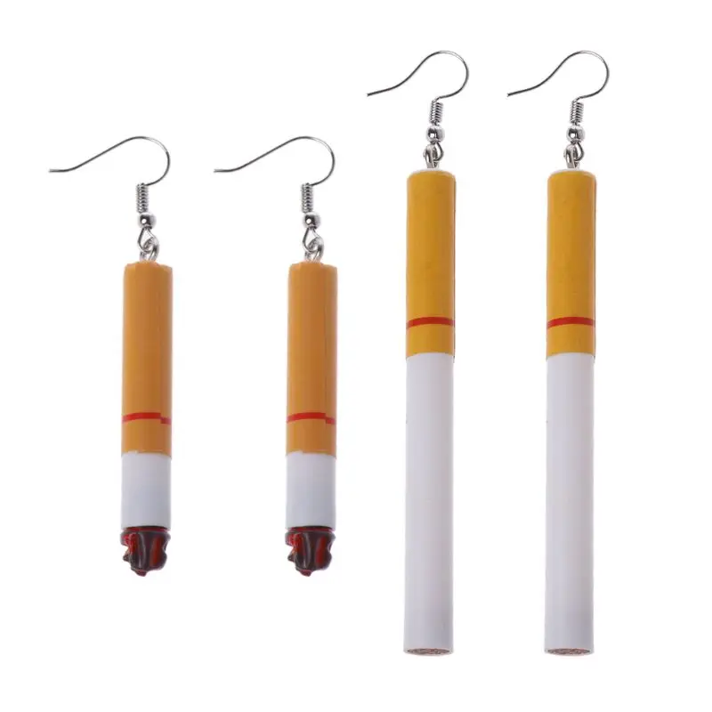 

for Creative Realistic Cigarette Butts Earrings Jewelry Gifts for Women Girls Da 264E