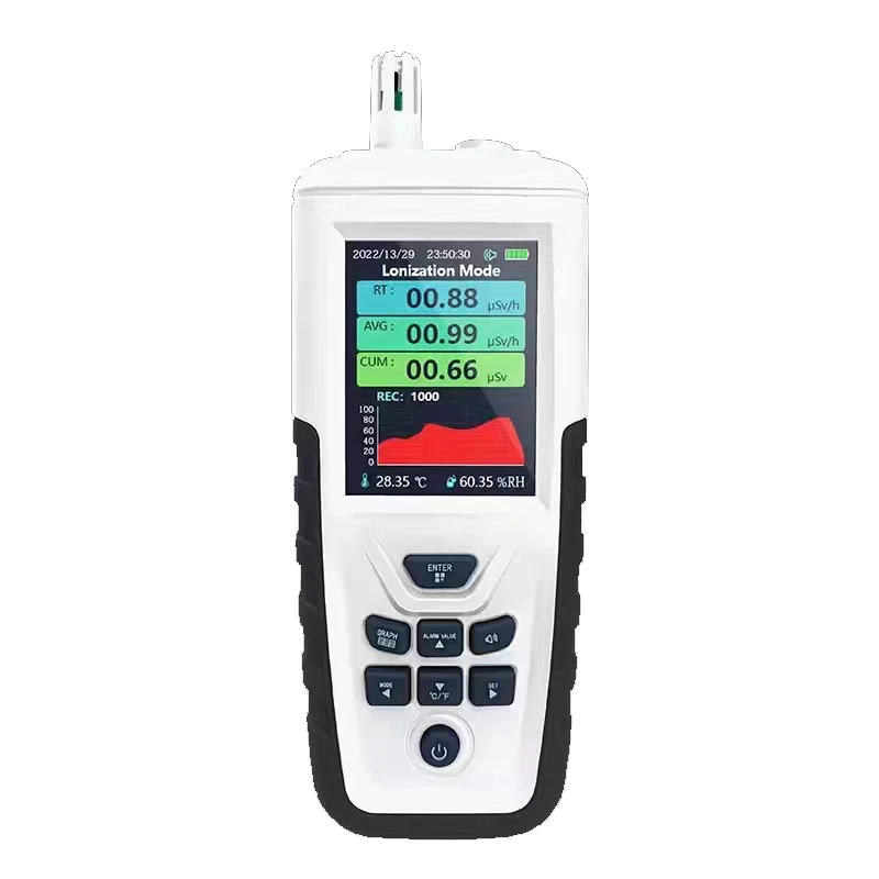 

dosimeter professional radiation detector handheld x, gamma rays and hard beta rays radiation detector TC8500