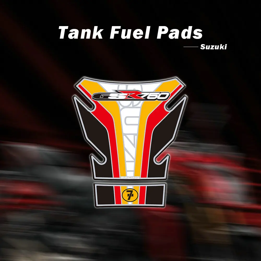 

3D Motorcycle Edition Stickers Oil Gas Fuel Tank Pad Decal Protector Stickers Decals for Suzuki GSR 750 GSR750 2011-2016