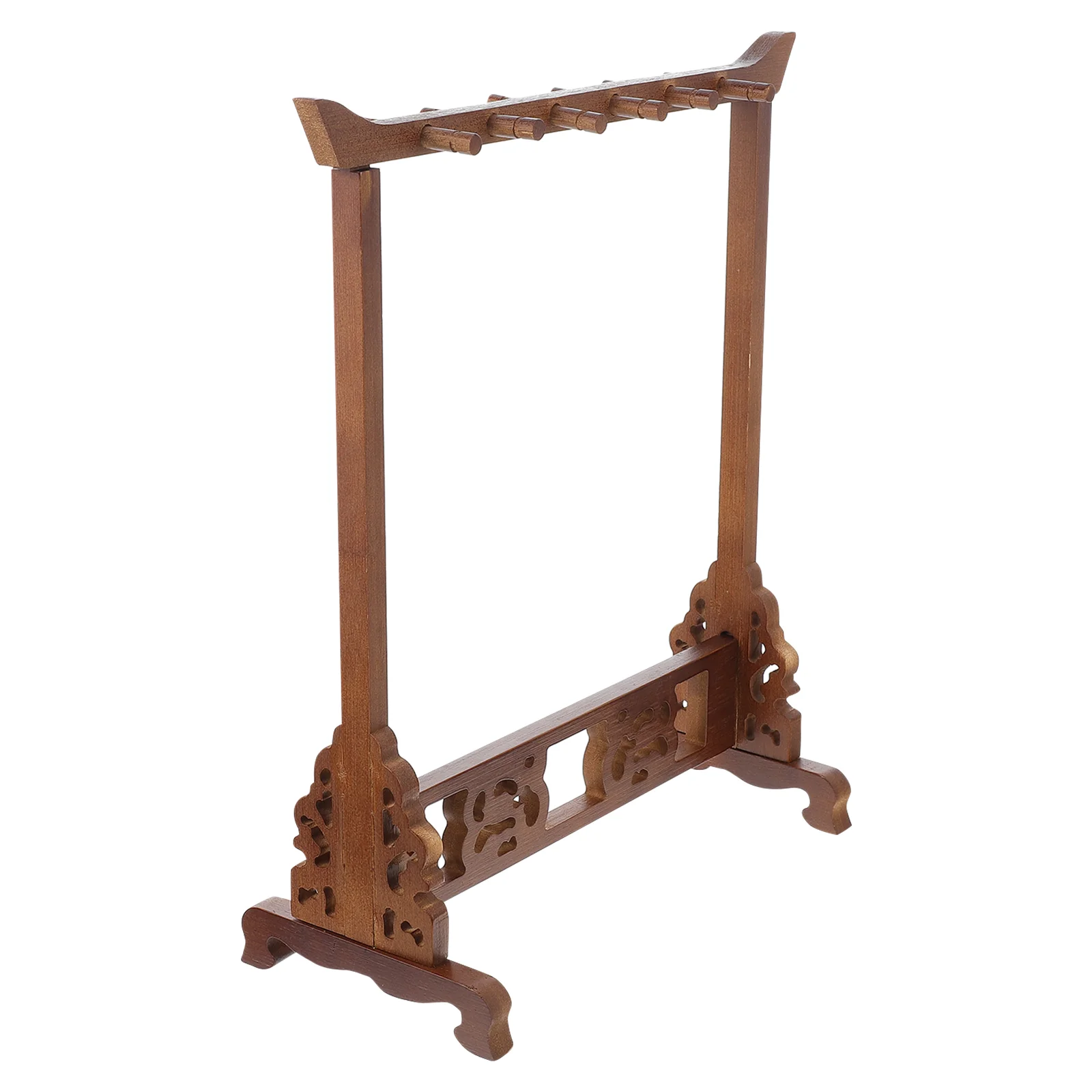 

Держатель для кистей, подставка для каллиграфии, подставка для письма, китайский отдых, деревянная винтажная вешалка для перьевых ручек, по...