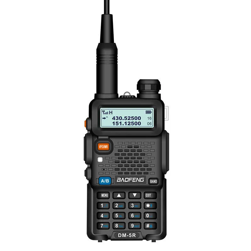 BaofengDM-5R Digital Dual-slot Interphone Baofeng Communication Equipment High-power Radio Station