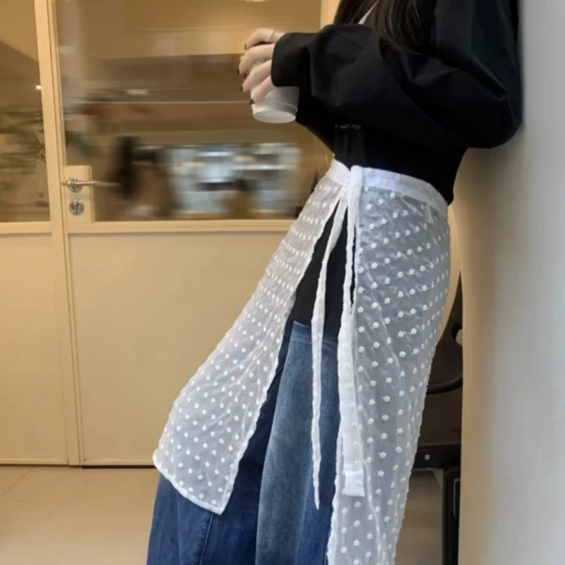 Занавески Ins Fart в Корейском стиле блогеры вентилируемые кружевные блестки