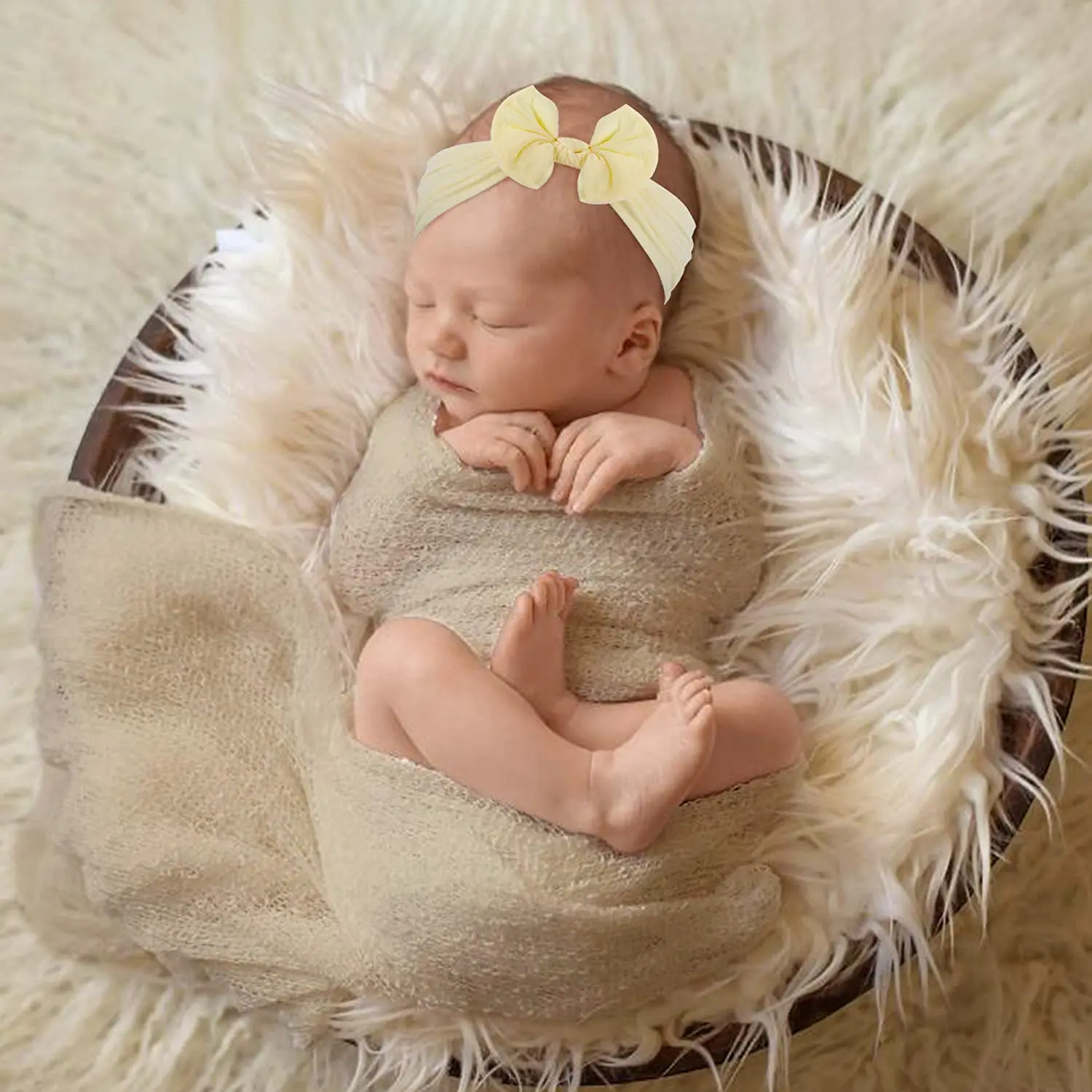 

Newborn Photography Props Soft Baby Fur Blanket Faux Fur Background Blankets For Cute Infant Kids Fotografia De Baby Fotografia