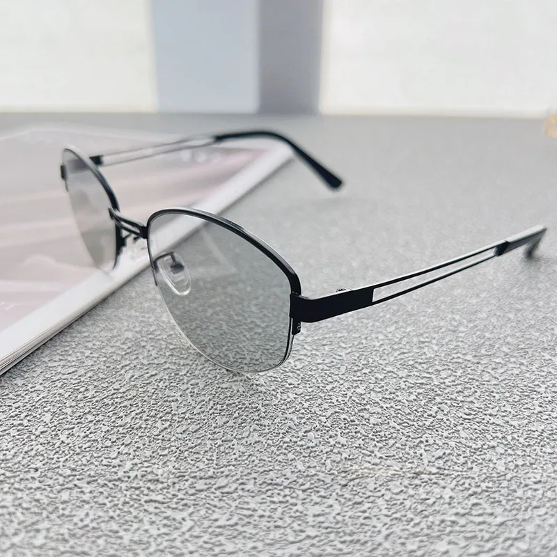 Новые модные очки для женщин овальной формы полуискусственные Европейский и