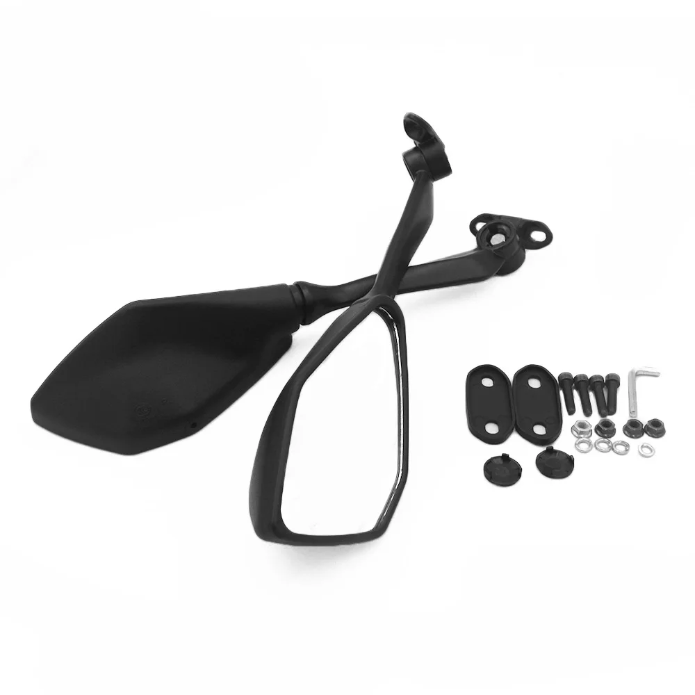 

Мотоциклетное зеркало заднего вида, боковые зеркала, левое и правое зеркала заднего вида для Kawasaki Z400 Z650 Ninja 400 650 EX400 EX650 2018-2023