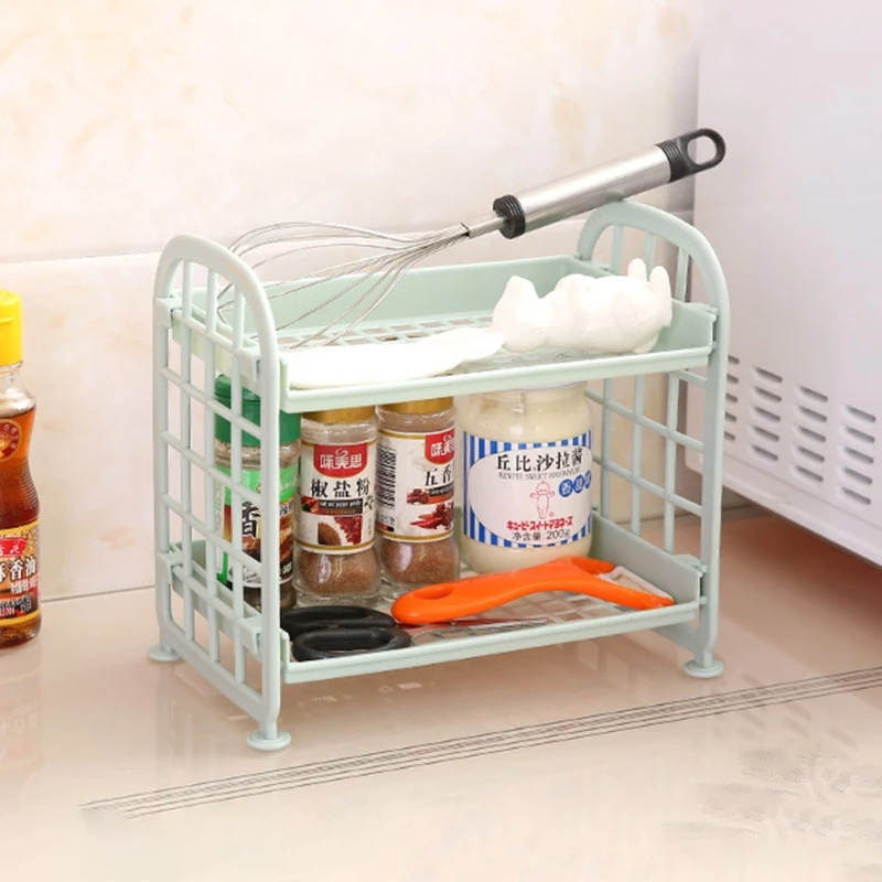 Для креатива 2 яруса полая пластиковая складная полка столешница косметическая