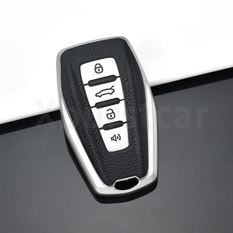 

Кожаный чехол для автомобильного ключа из ТПУ, чехол-держатель для Geely Coolray Atlas Boyue NL3 Emgrand X7 EX7 SUV GT GC9 Borui, аксессуары