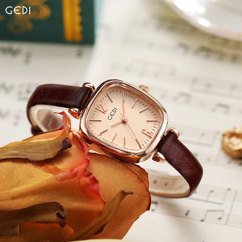 Часы деловые повседневные для женщин простые офисные роскошные модные