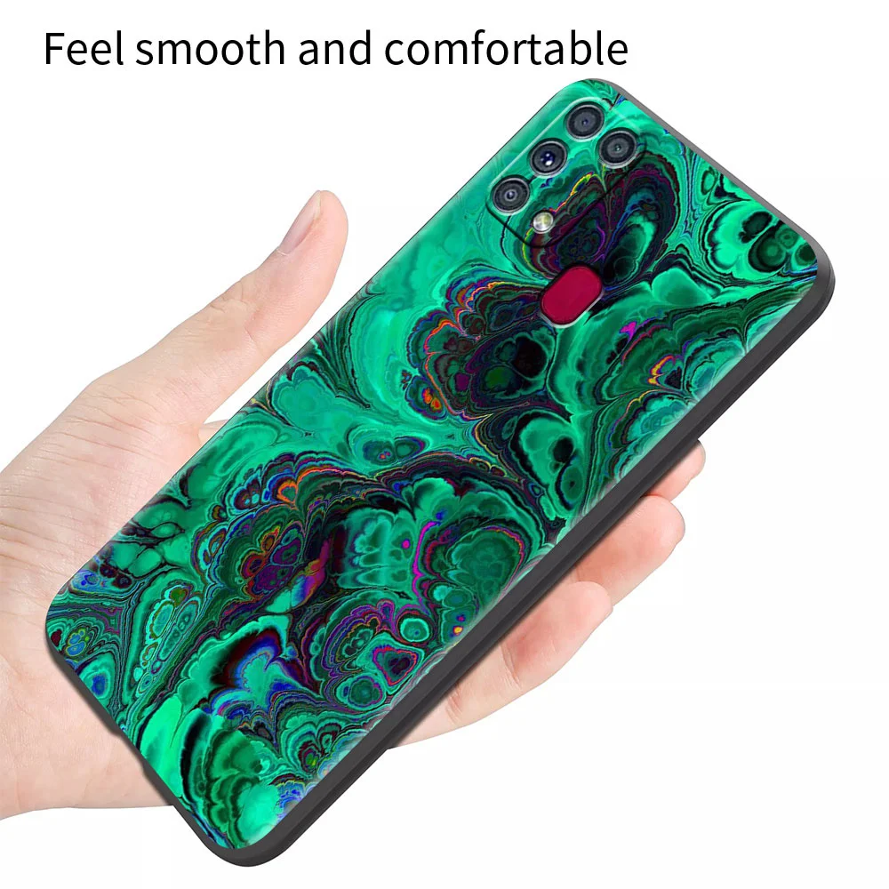 Чехол для телефона с рисунком Пьера из нефрита зеленое дерево стилус Moto G30 One Fusion G9