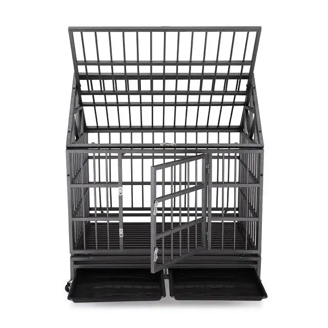 

Pet Cage Chinese Factory Cheap Wire Large Small Dog Fence Folding Rabbit Cages Pet Dog Cat Cage Good Quality