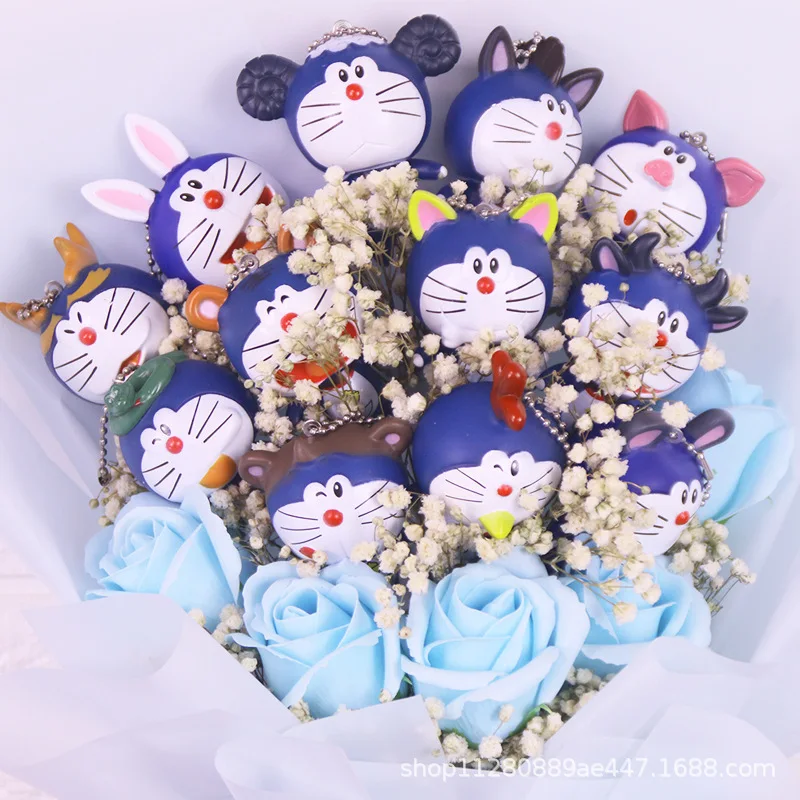 

Hello Kitty Valentine's Day Gift Artificial Flower lamp Rose Eternal String Lights Gift Anniversary Bouquet Birthday Gift Girl