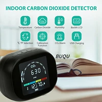 carbon dioxide detector co2 infrared detector thermometer temperature moisture meter household air quality monitoring co2 meter