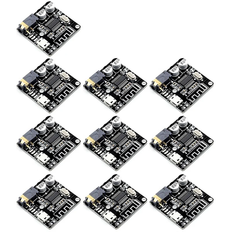 

VHM-314 Bluetooth Audio Receiver Board Bluetooth 5.0 MP3 Lossless Decoder Board Wireless Stereo Music Module 30Pcs