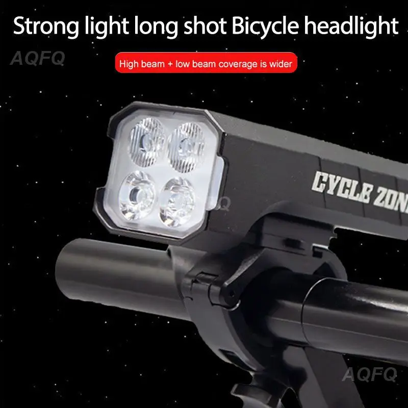 

2000Lumen 4T6 LED Bicycle Light Front 5200mAH Rechargeable Lamp MTB Mountain Road Bike Headlight Cycling Flashlight Lantern LED