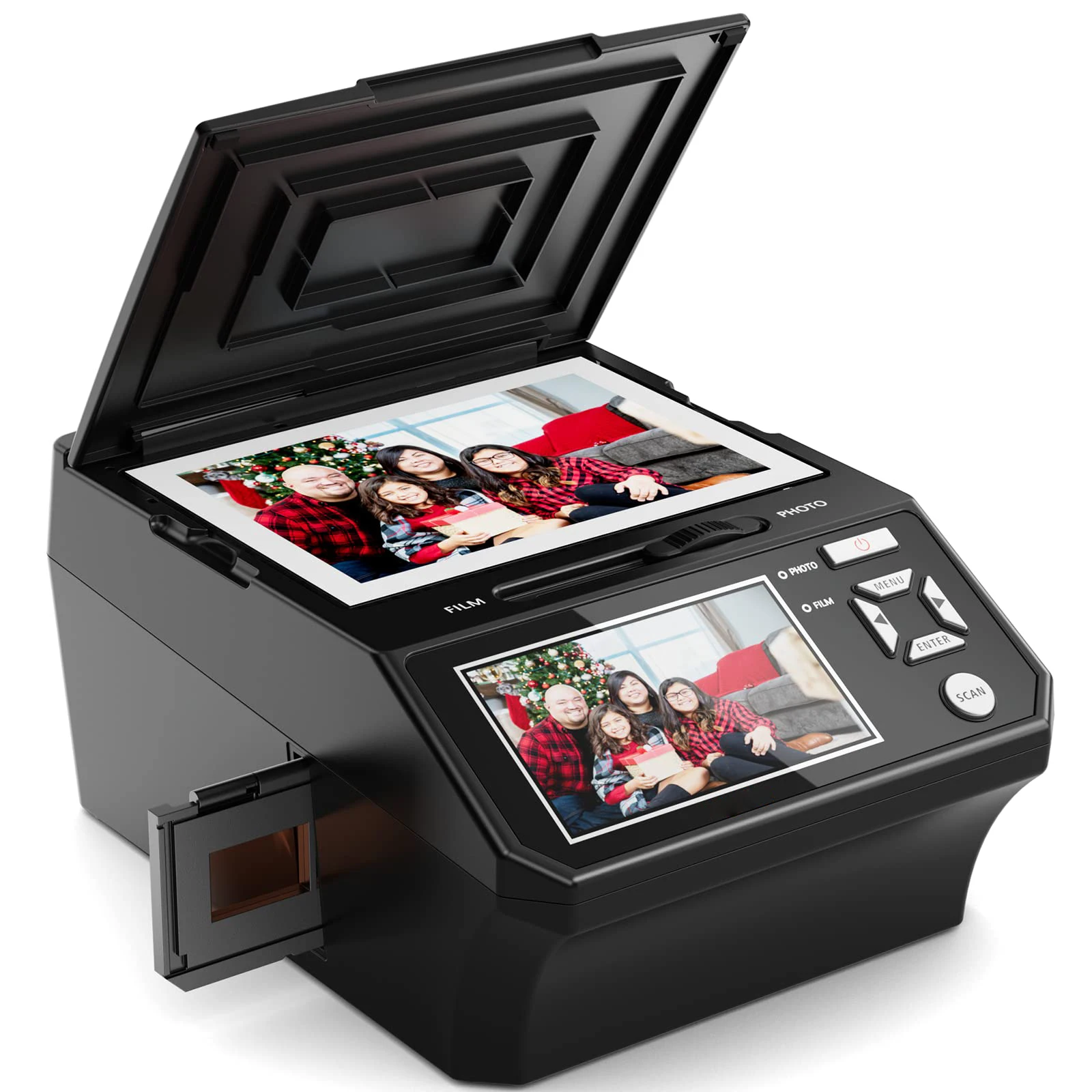 

Photo,NameCard,Slide & Negative Scanner with Large 5" LCD Screen