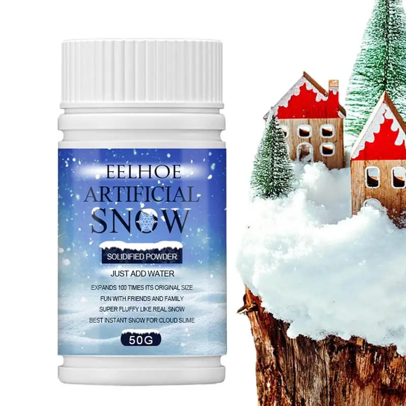 

Fake Snow Decoration | Instant Artificial Snowflake for Decoration | Portable Artificial Flake Fake Snow Christmas Artificial Sn