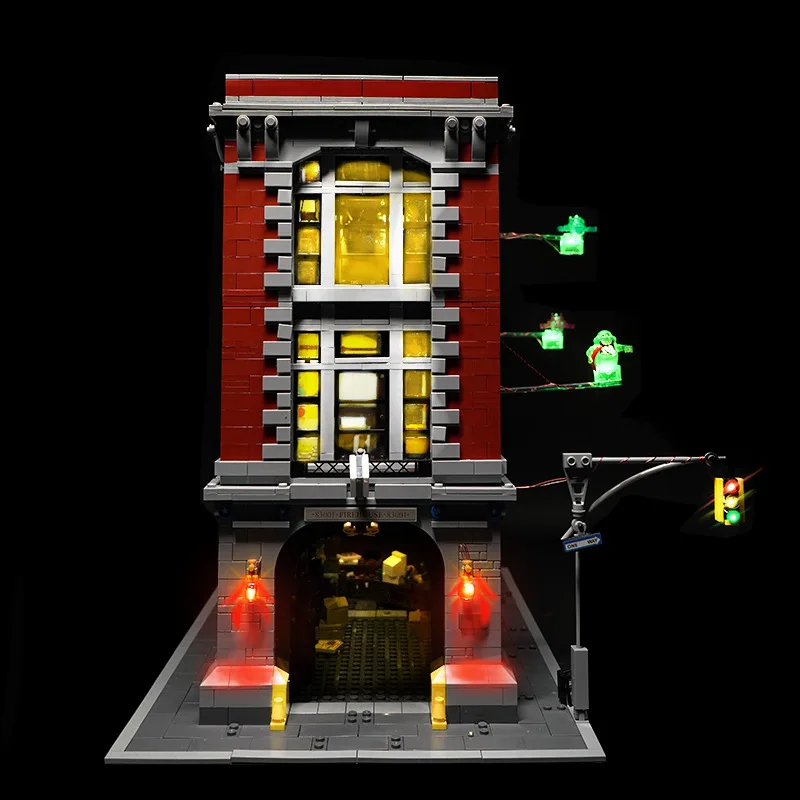 Фотообои для рукоделия набор LEGO 75827 Firehouse (только фотообои без модели
