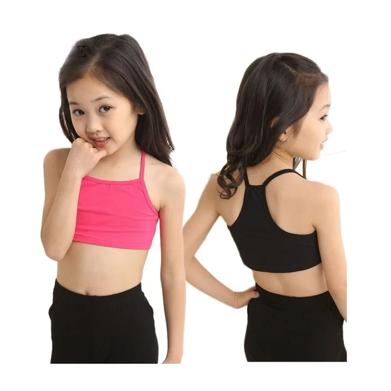 

Girls Tank Tops COTTON Girls Camisole Child Singlet for Girls Candy Color Girls Undershirt Kids Underwear Model Toddler Vest