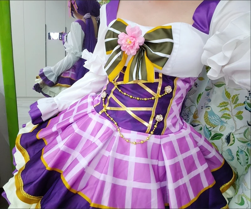 Фото Аниме 2026! Костюм для косплея Love Live! Уми Сонода, Котори Минами, Тоуджо Нозоми, Николь: очаровательное платье, униформа SJ, женский костюм для косплея №5