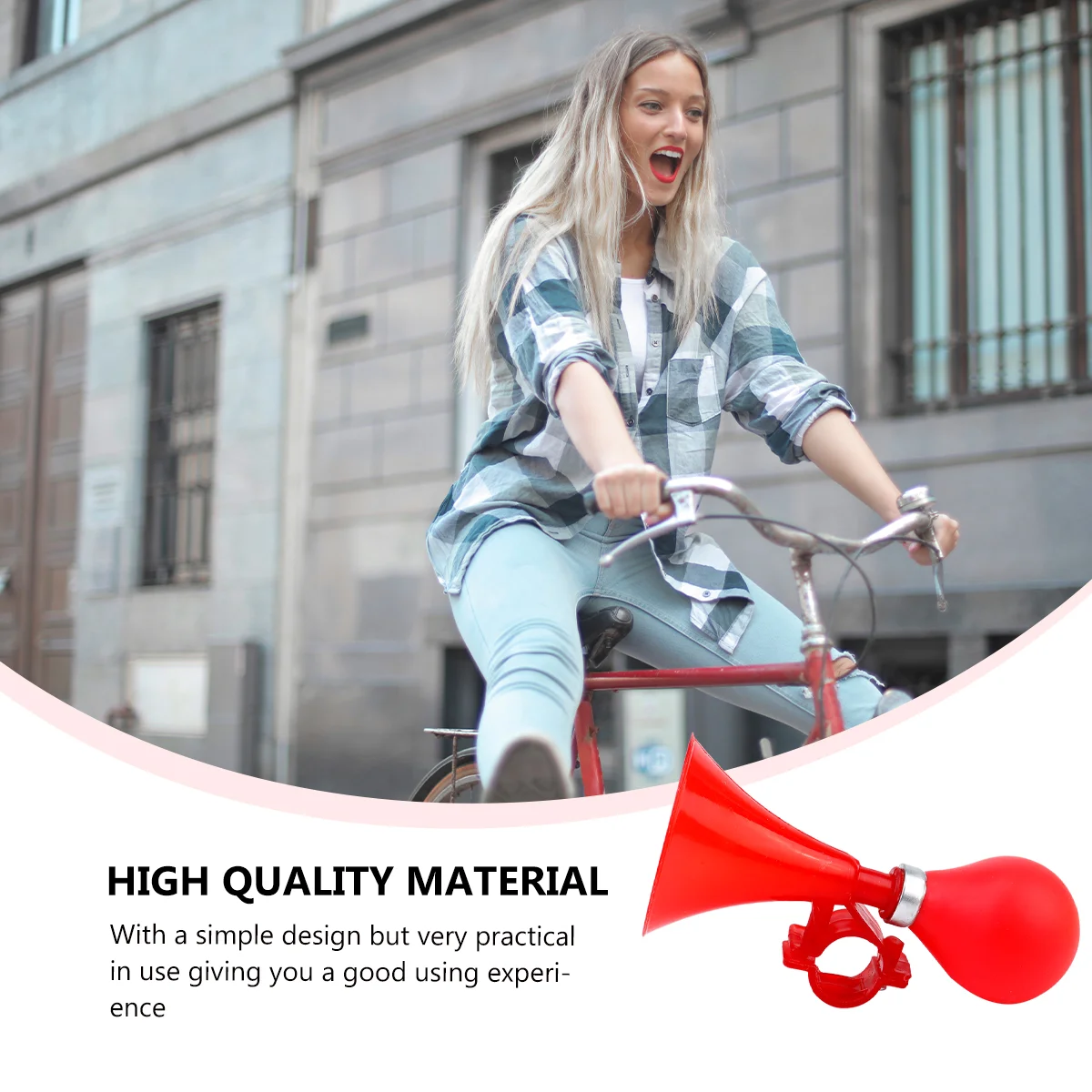 4 шт. прочный велосипедный громкий звуковой сигнал практичный рожок уникальный