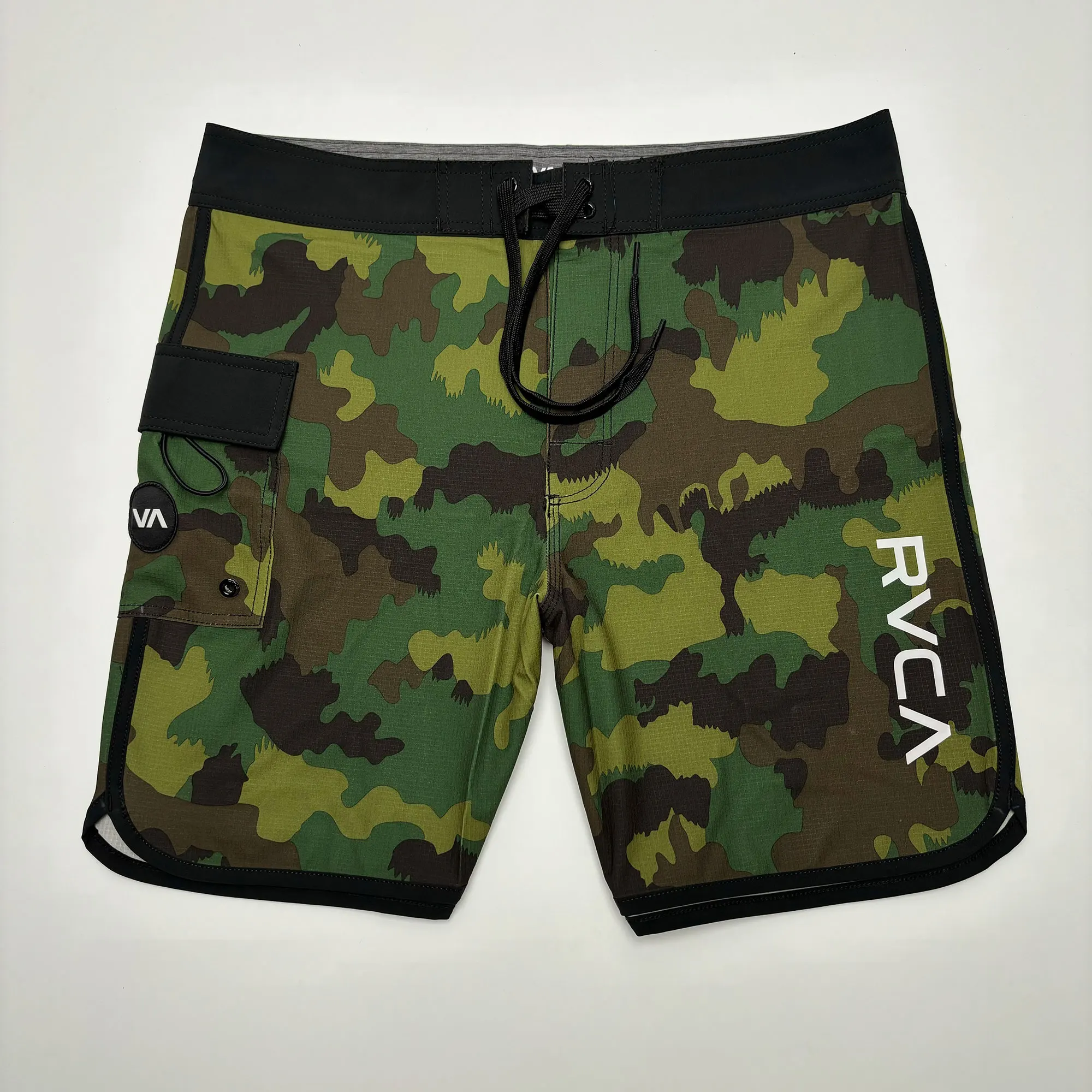 Мужские модные спортивные бордшорты бермуды водонепроницаемые 4-полосные Стрейч