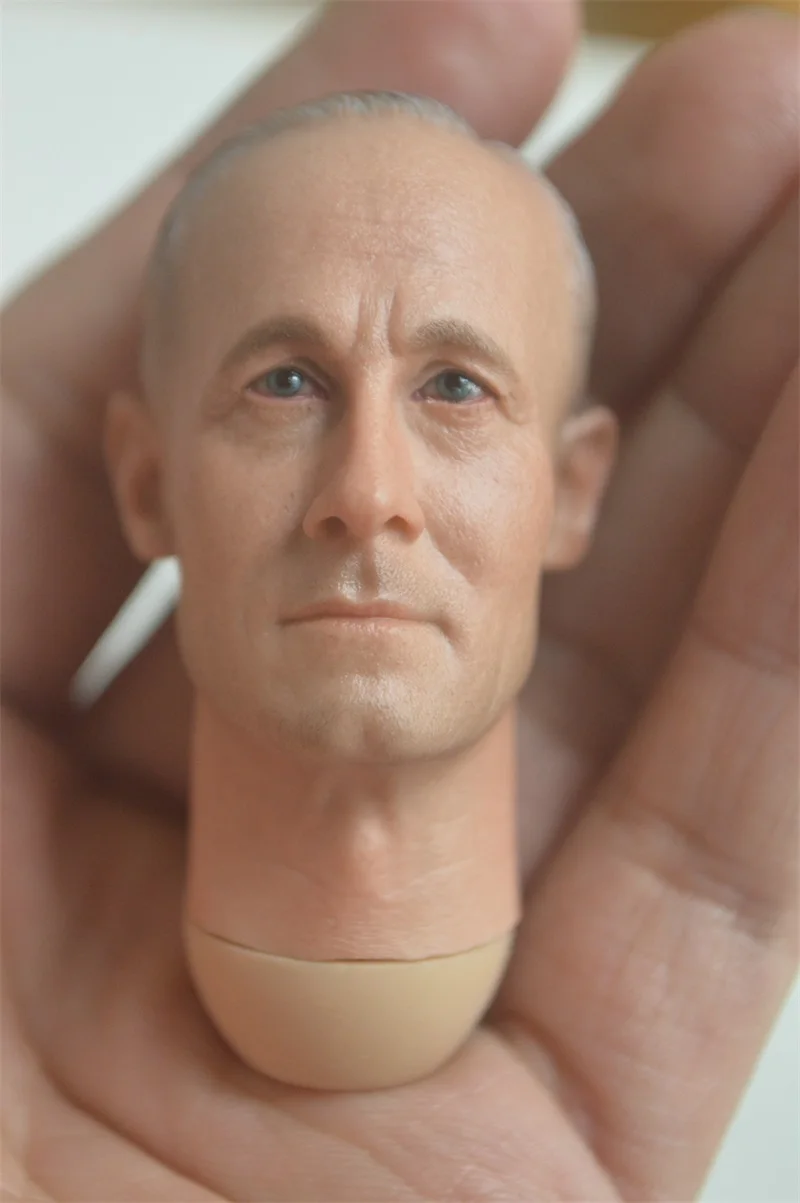 

Hot Sales Scale 1/6th WWII The Fox Of Desert German General Head Sculpture With Connector Model For Usual 12inch Action Figures