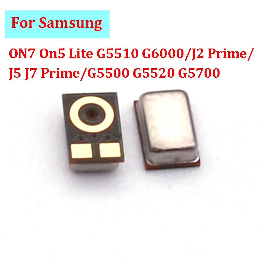 10-100 шт. внутренний микрофонный динамик для Samsung ON7 On5 Lite G5510 G6000/J2 Prime/J5 J7 Prime/G5500 G5520 G5700 микрофонный передатчик