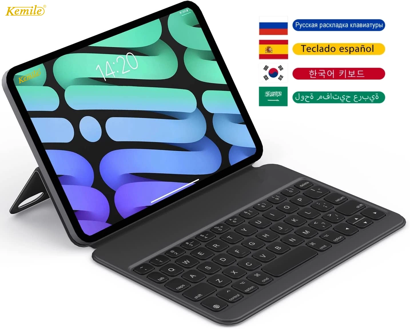 

Волшебная клавиатура Folio для iPad mini 6 8.3 дюймов чехол с клавиатурой для iPad Mini 6-го поколения 2021 чехол клавиатура Арабский Корейский
