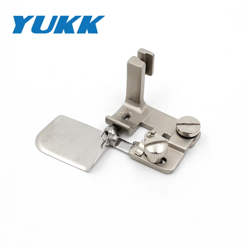 

Single Needle Flat Car Curved All-steel F502 Presser Foot Crimping Suitable For Chiffon Silk Fabric Seam Folder Binder