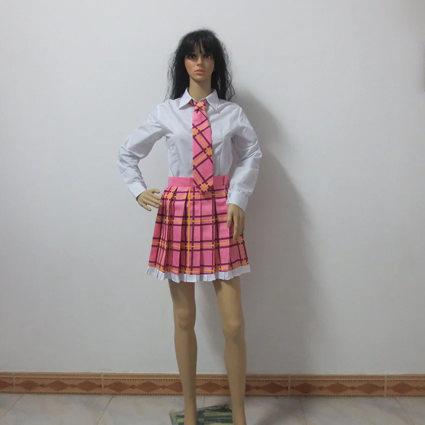 

Noragami Ebisu Kofuku Cosplay Costume Fashion School Girl Dress Halloween Christmas Party Custom Made Any Size