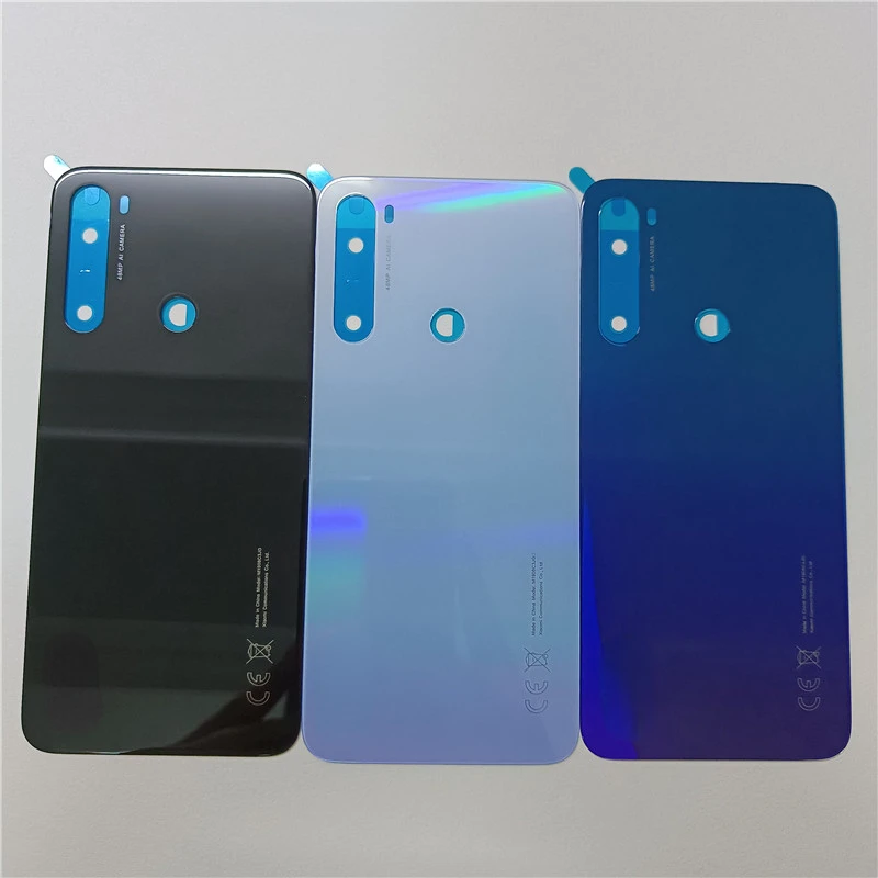 

100% Original For Xiaomi Redmi Note 8 Battery Cover Back Glass Panel Rear Door Housing For Xiaomi Redmi Note8 Battery Cover