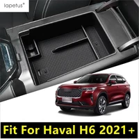 car center console armrest storage box trim for haval h6 2021 2022 auto organizer container tray interior accessories