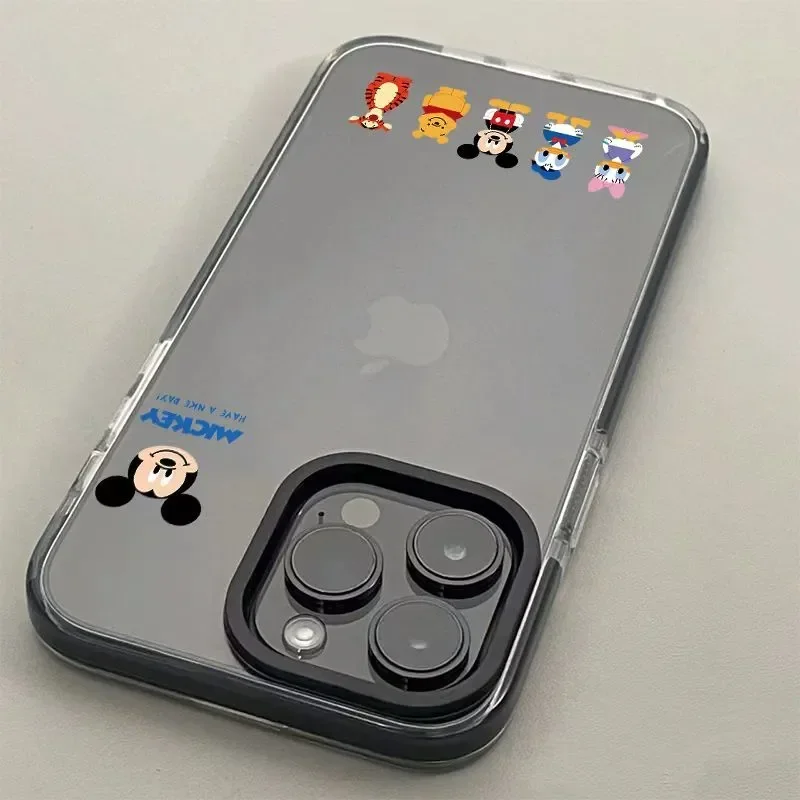 Новинка чехол для телефона с героями Диснея Микки Минни Маус Дональд Дак друг iPhone