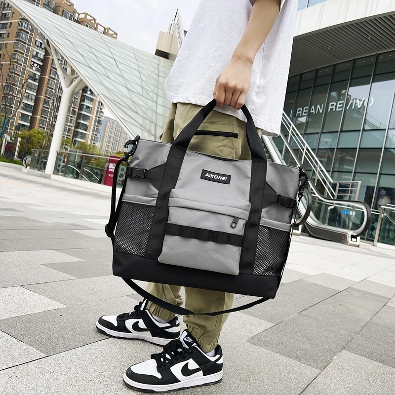 YILIAN New travel bag 2022 Male Fitness Exercise Bag Female Yoga bag Boarding Travel bag Student backpack Computer