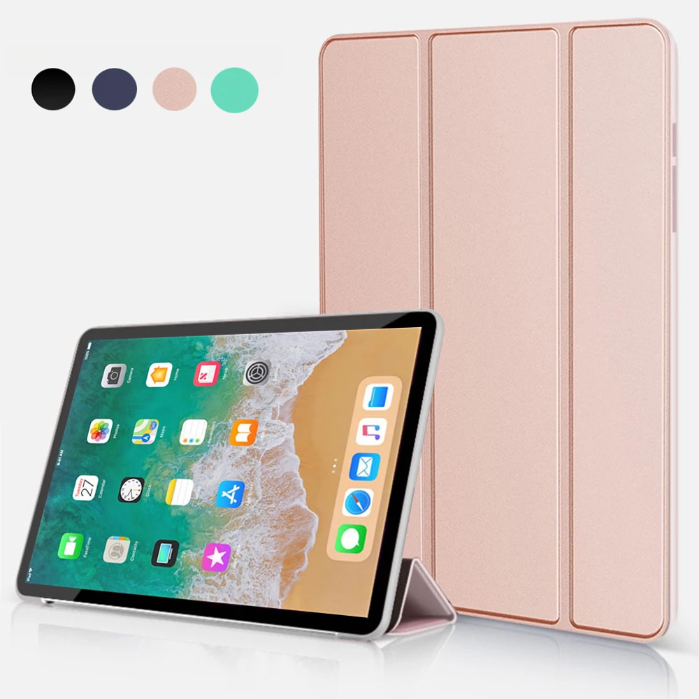 

Funda For iPad 9.7 2017 5th Gen A1822 A1823 Cover PU Leather Tablet Cover for iPad 9.7 2018 6th Gen A1893 A1954 Frosted shell