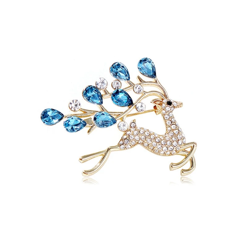 

Deer Brooches Women Cute Animal Brooch Pin Fashion Jewelry Gift Exquisite Broches