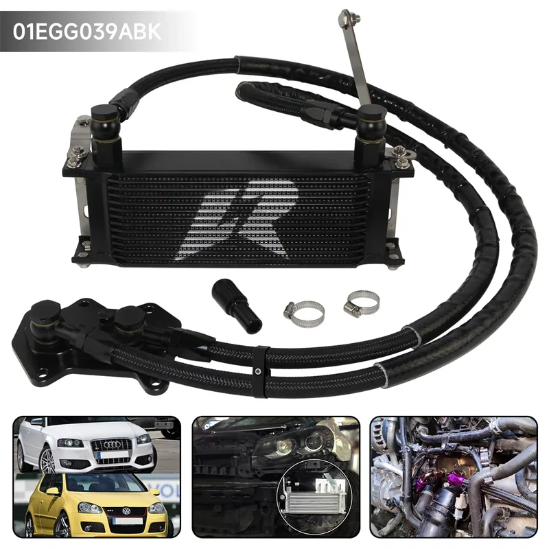 Подходит для комплекта масляного радиатора VW Golf 14 Row R GTI MK5 MK6 03-08 и AUDI A3/S3 06-08 EA113