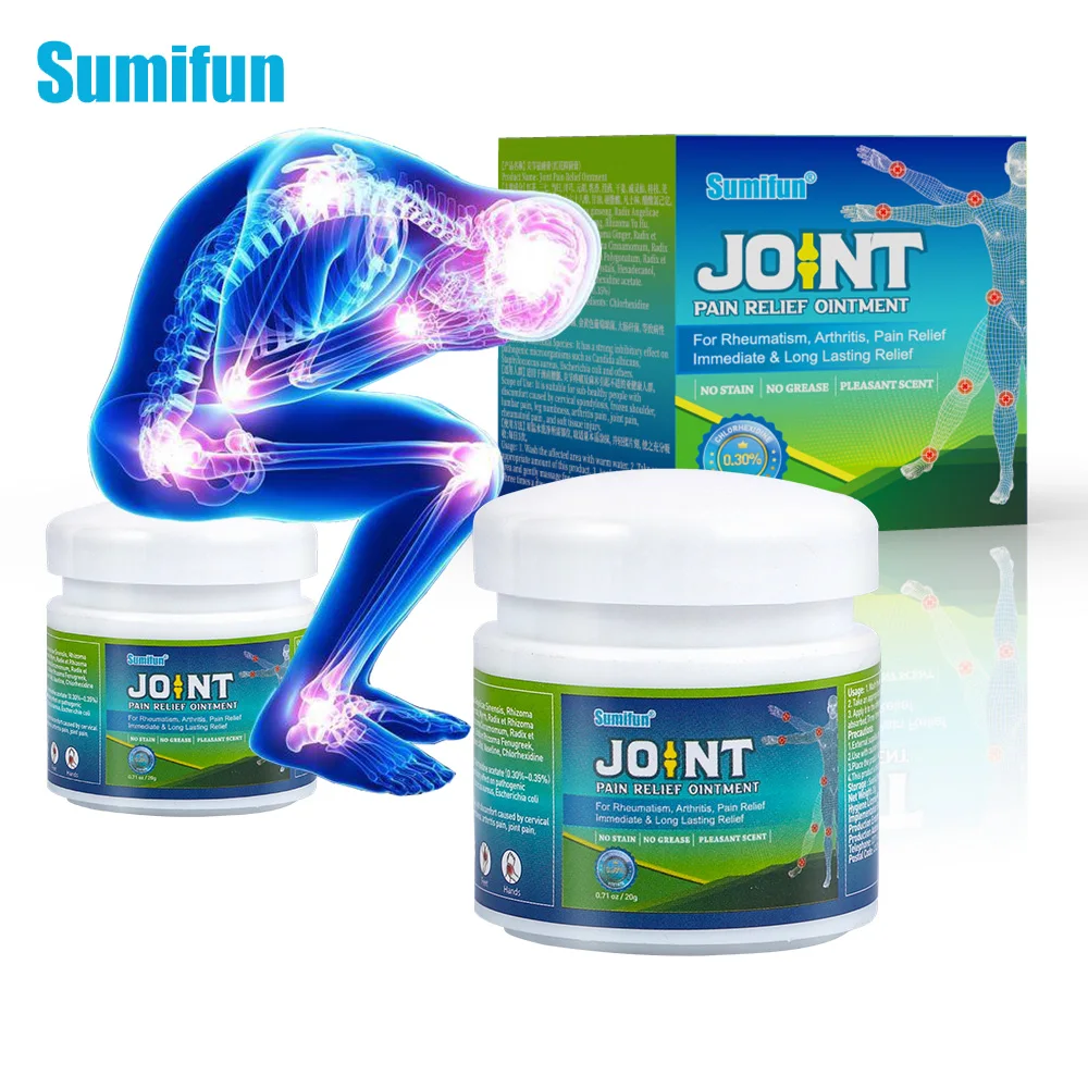 

Ортопедические изделия Sumifun, крем для колена, лодыжки, спины, обезболивающая мазь для талии, шеи, локтя, остеоартрита, 20 г