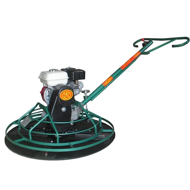

Petrol concrete pavement smoothing machine electric trowel ground grinding equipment