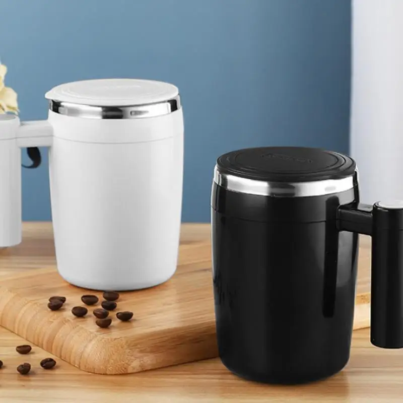 

Self Stirring Mug | Auto Mixing Coffee Cup | Messless Chocolate Milk Mixing Mug 380ML Rechargeable Mixing Cup For Milk With USB