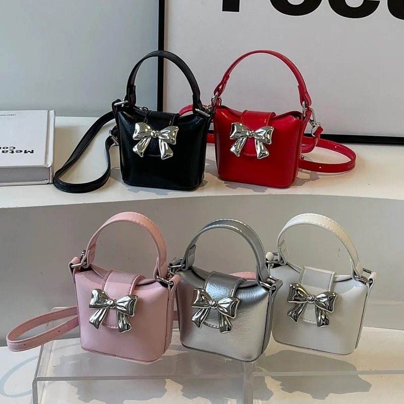 Модная миниатюрная кросс-боди сумка с откидной крышкой для женщин корейский